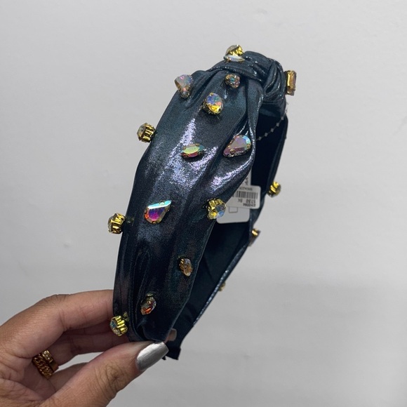 Ariana Blue Studded Headband - Picture 3 of 3